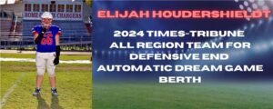 Read more about the article Elijah Houdershieldt Named 2024 Times-Tribune All Region Football Team