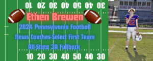 Read more about the article Ethen Brewen Named to 2024 All-State Football Team