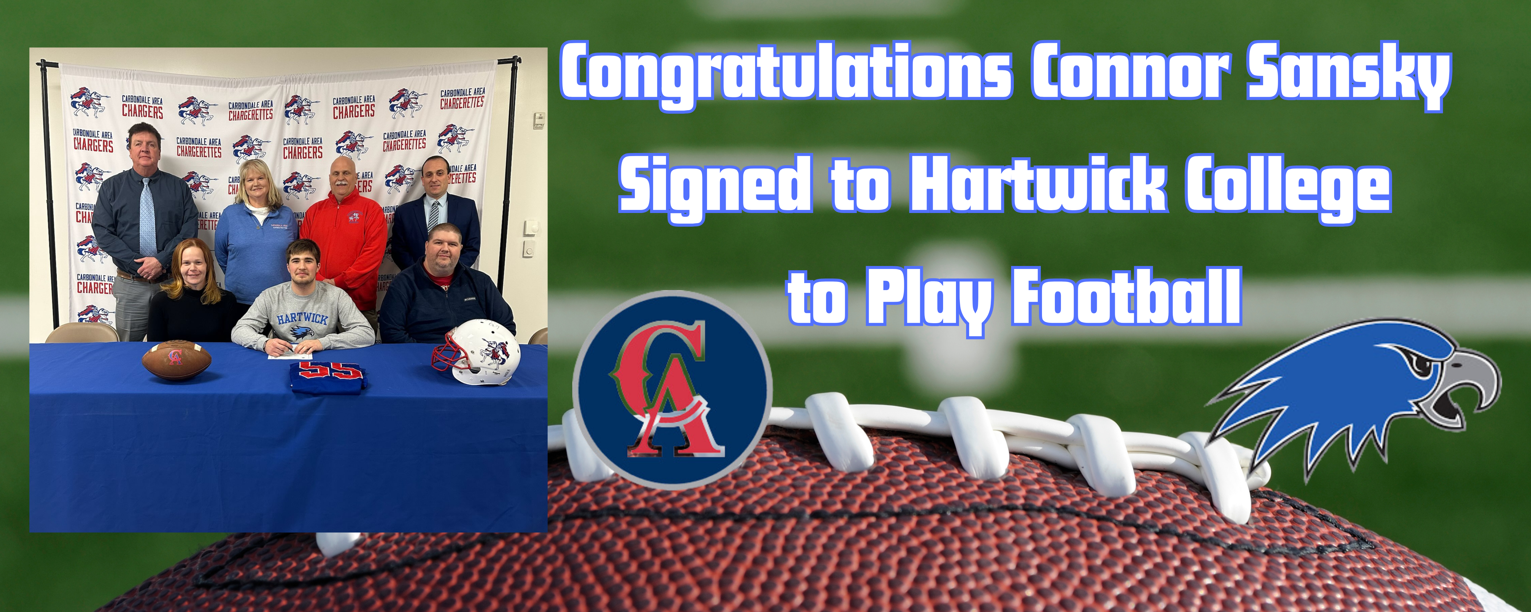 Read more about the article Connor Sansky Signs with Hartwick College