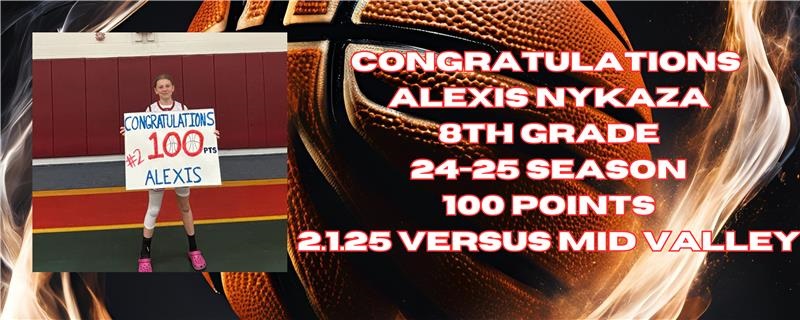 Read more about the article Alexis Nykaza Scores 100 Points for Season