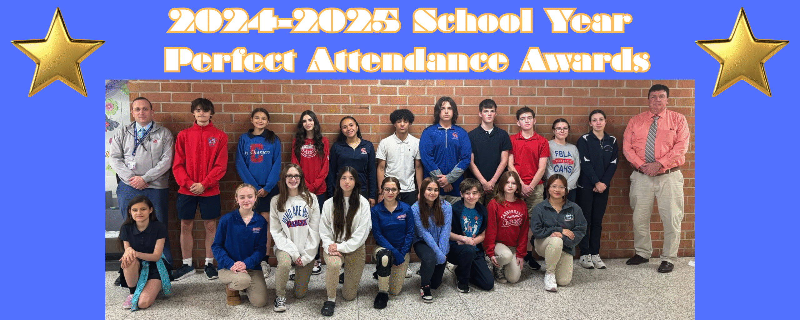 You are currently viewing Twenty Carbondale Area Junior/Senior High School Students Earn Perfect Attendance Award for the 2024-2025 School Year