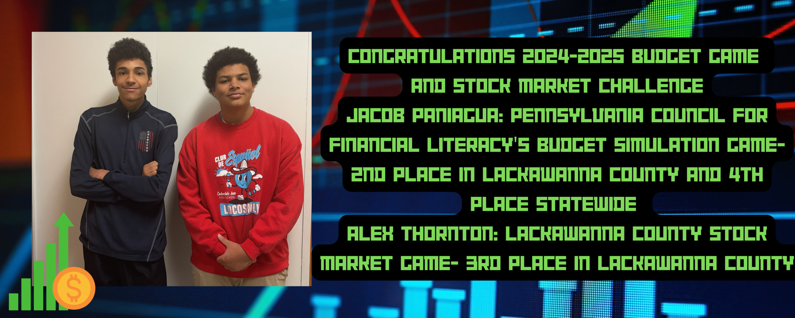 Read more about the article Jacob Paniagua and Alex Thornton Excel in Financial Competitions